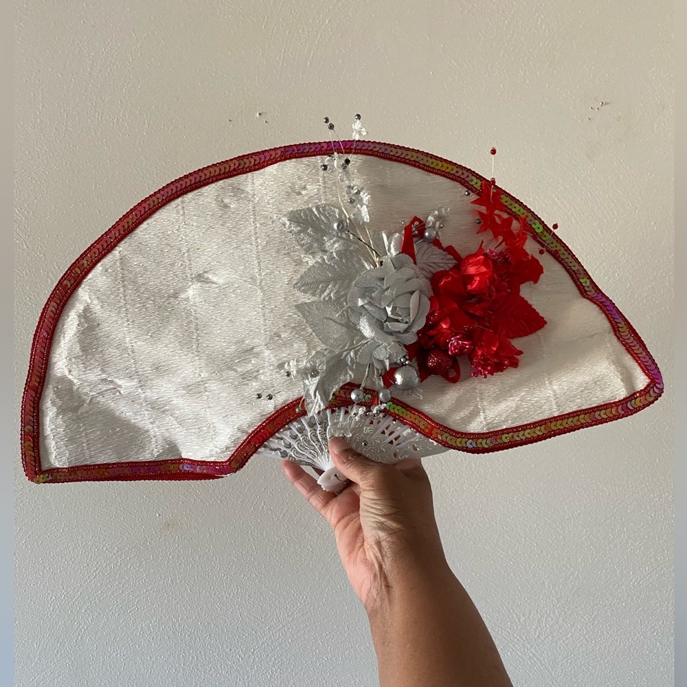 Beautiful Nigerian handmade fan.